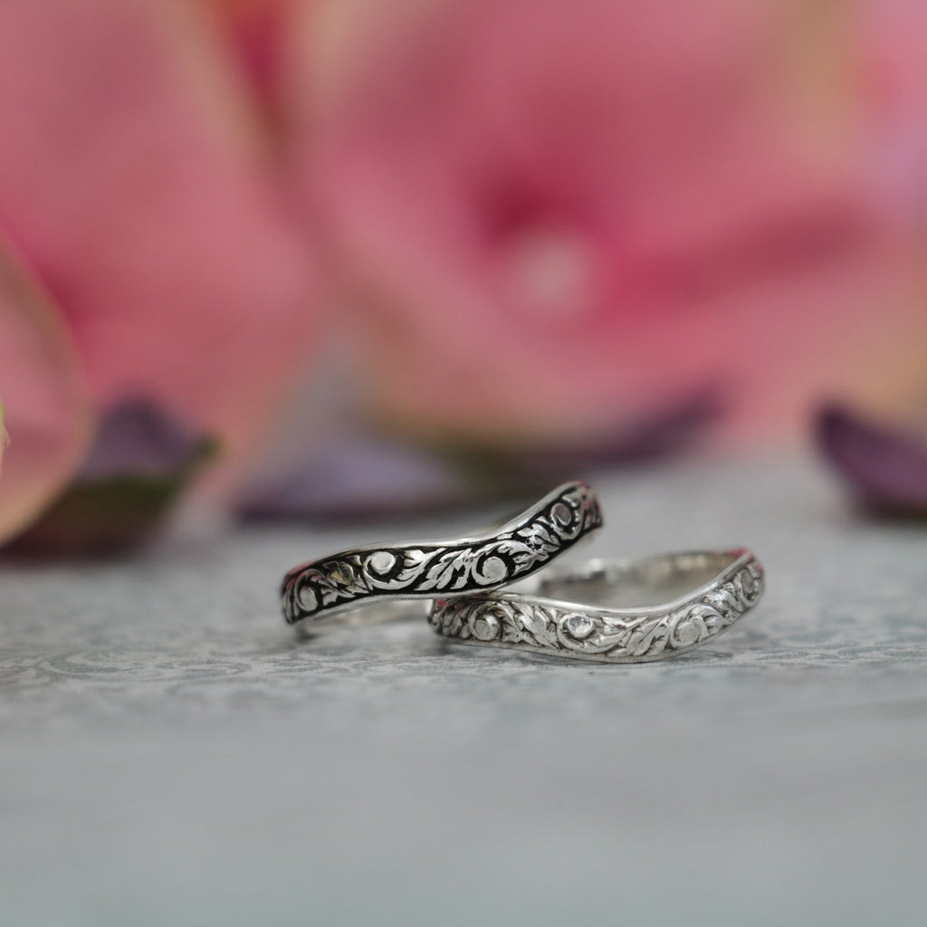 Moonkist Designs Curved Wedding Bands Collection