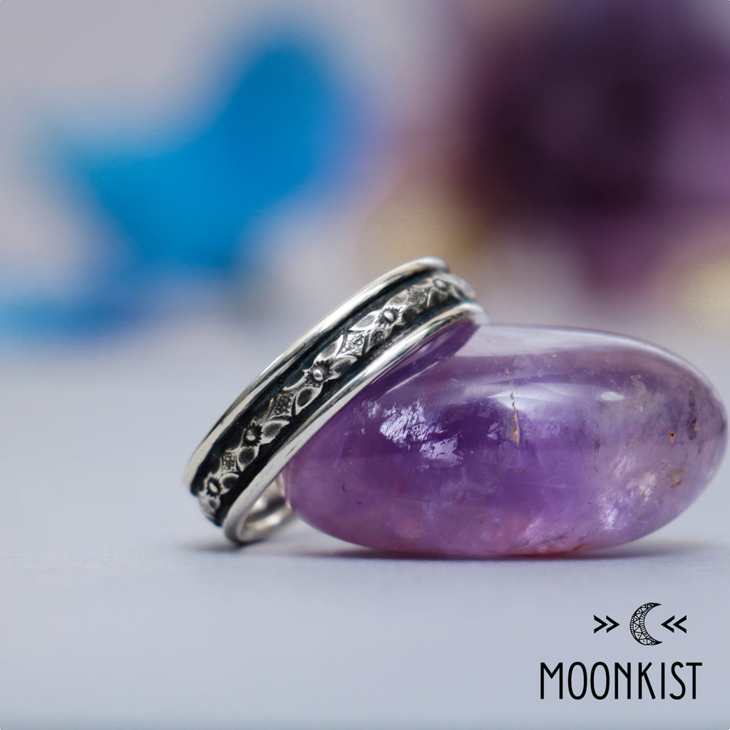 Art Deco Matching Wedding Ring Set | Moonkist Designs