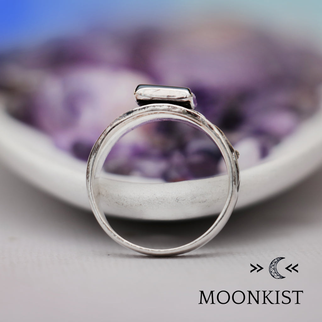 Square Black Onyx Silver Ring | Moonkist Designs | Moonkist Designs