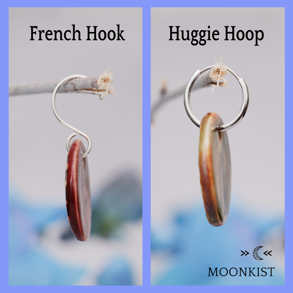 Boho Style Statement Ceramic Earrings | Moonkist Designs | Moonkist Designs