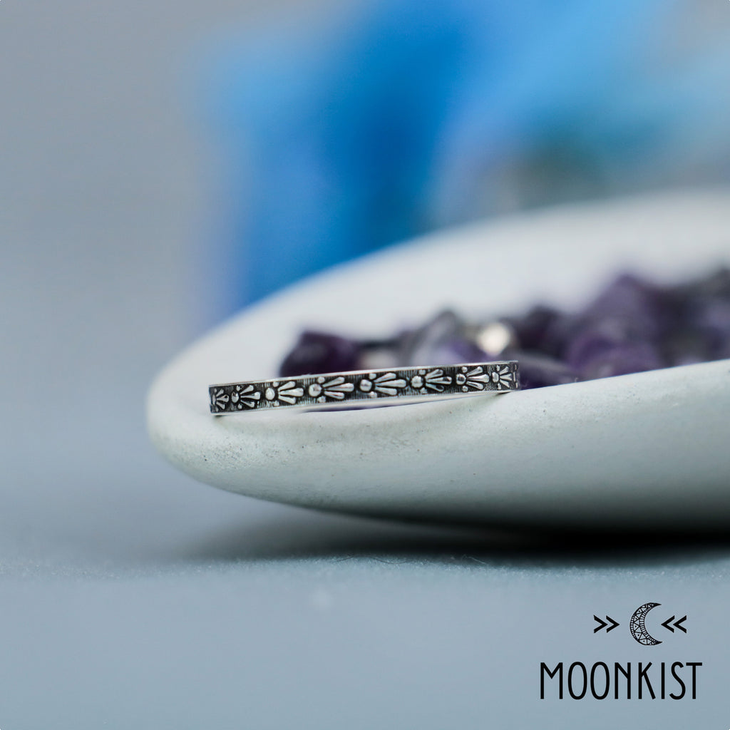 Silver Comet Midi Ring Celestial Pinky Ring | Moonkist Designs