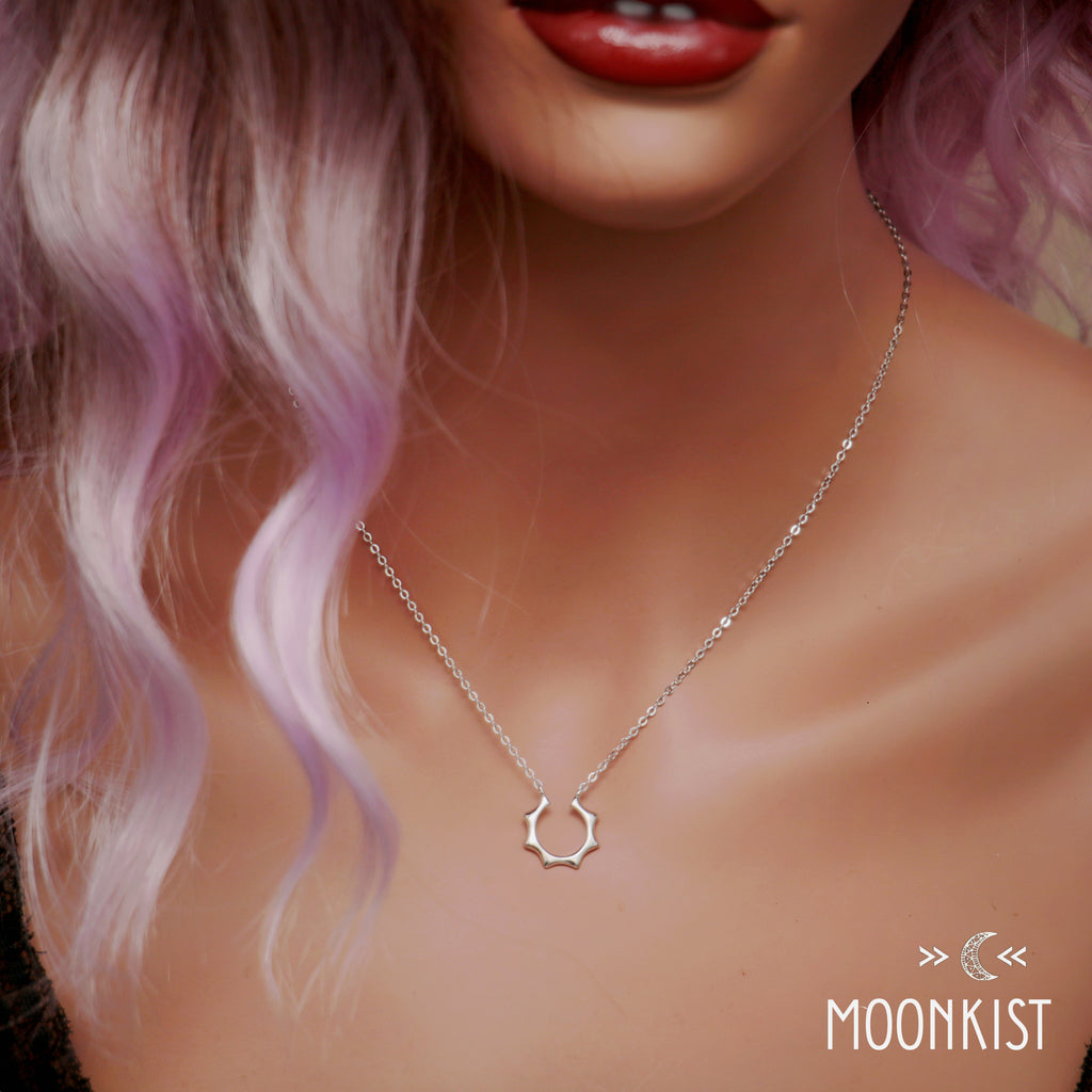 Simple Sun Charm Necklace | Moonkist Designs