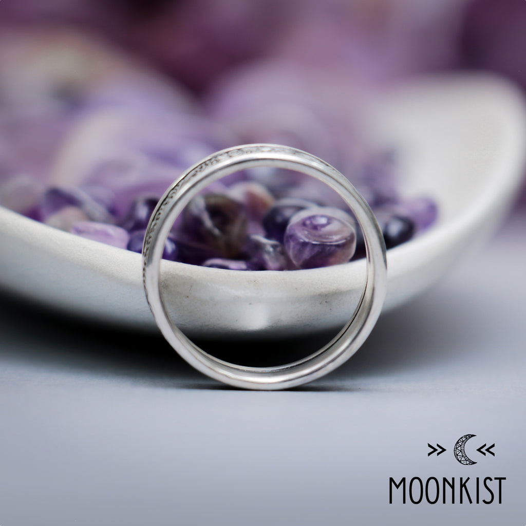 Silver Woodland Fern Wedding Ring | Moonkist Designs