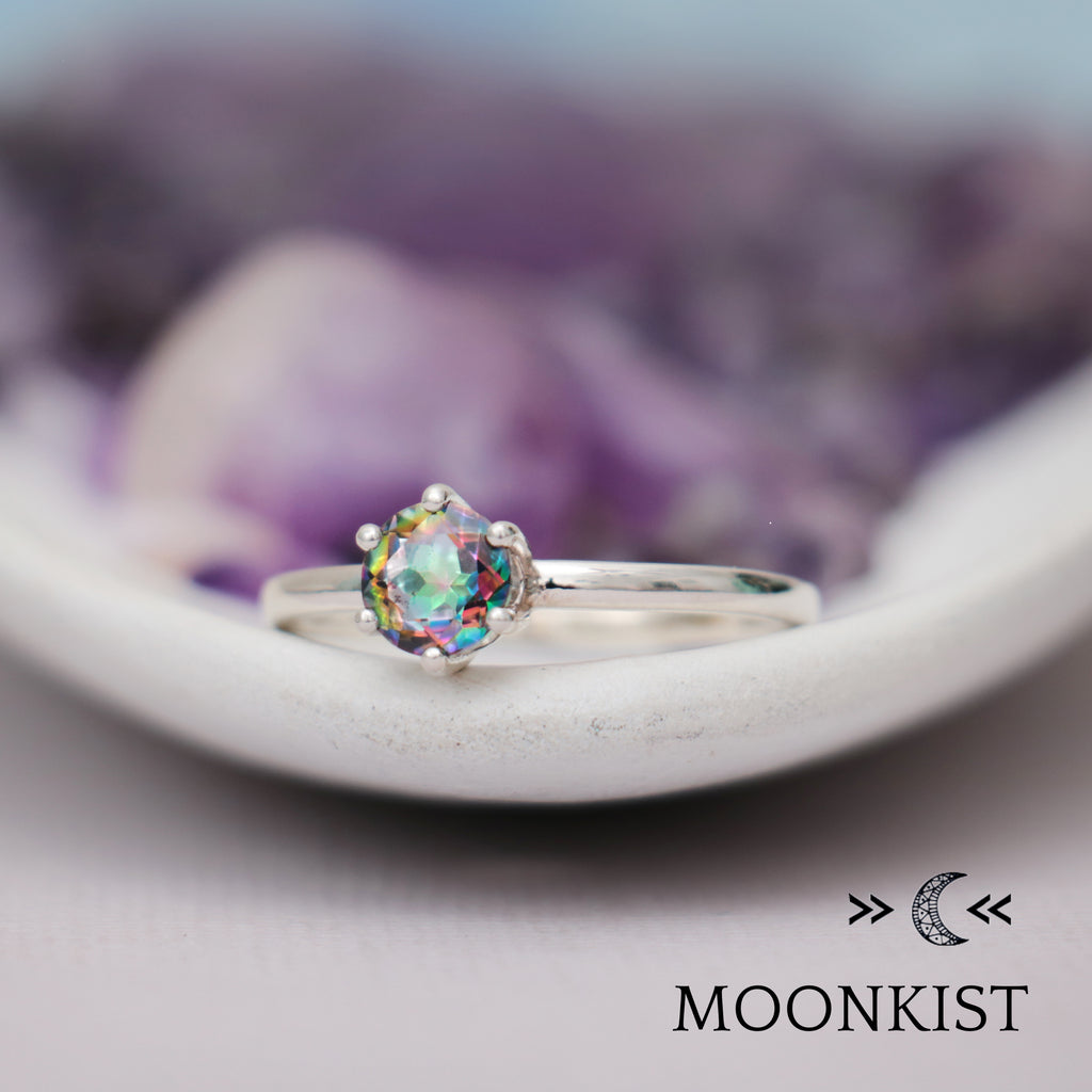 Mystic Topaz Ring in Sterling Silver| Moonkist Designs | Moonkist Designs