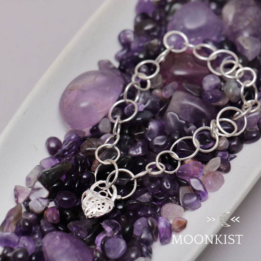 Sterling Silver Chunky Chain Link Bracelet  | Moonkist Designs | Moonkist Designs
