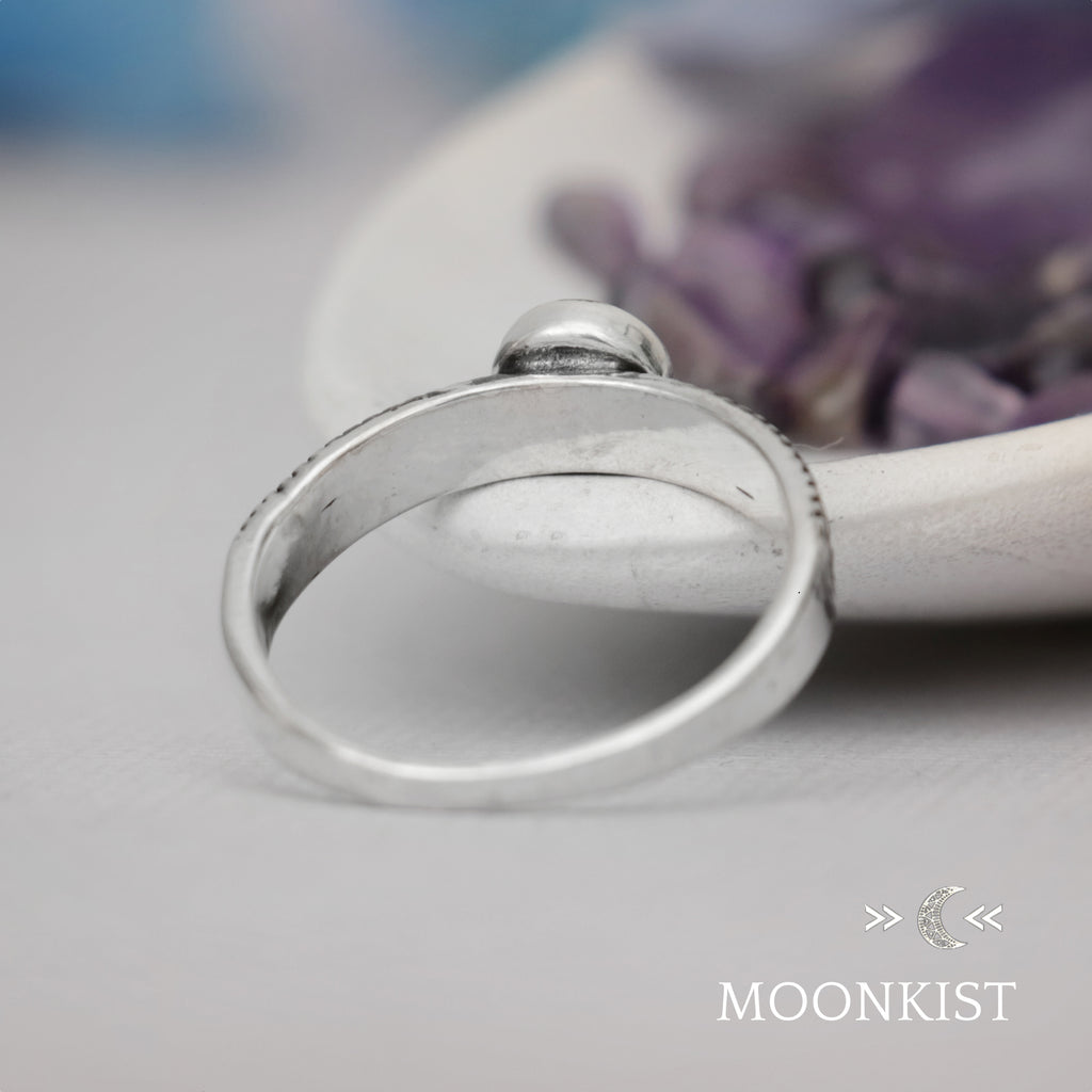 Sterling Silver Laurel Leaf Promise Ring  | Moonkist Designs | Moonkist Designs