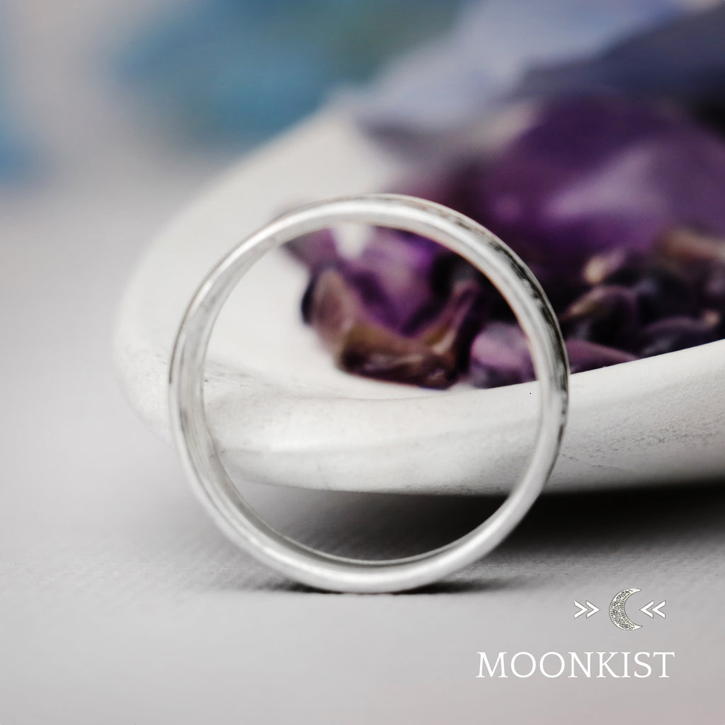 Sterling Silver Eclipse Wedding Band | Moonkist Designs | Moonkist Designs