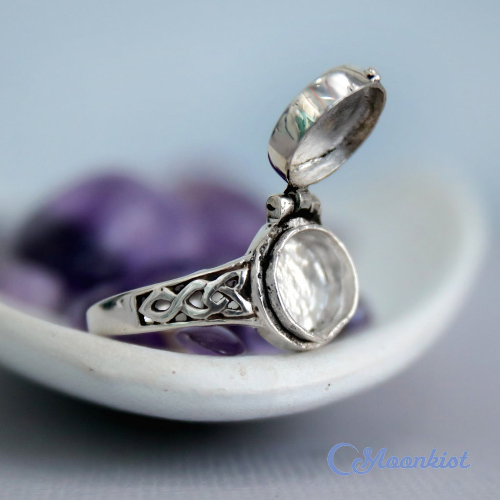 Celtic Locket Ring | Moonkist Designs