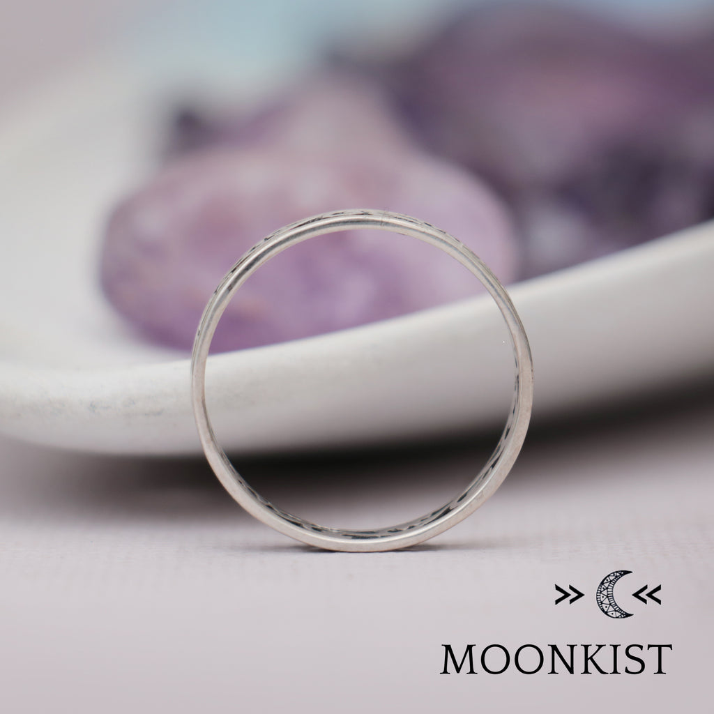 Vine Filigree Wedding Band | Moonkist Designs | Moonkist Designs