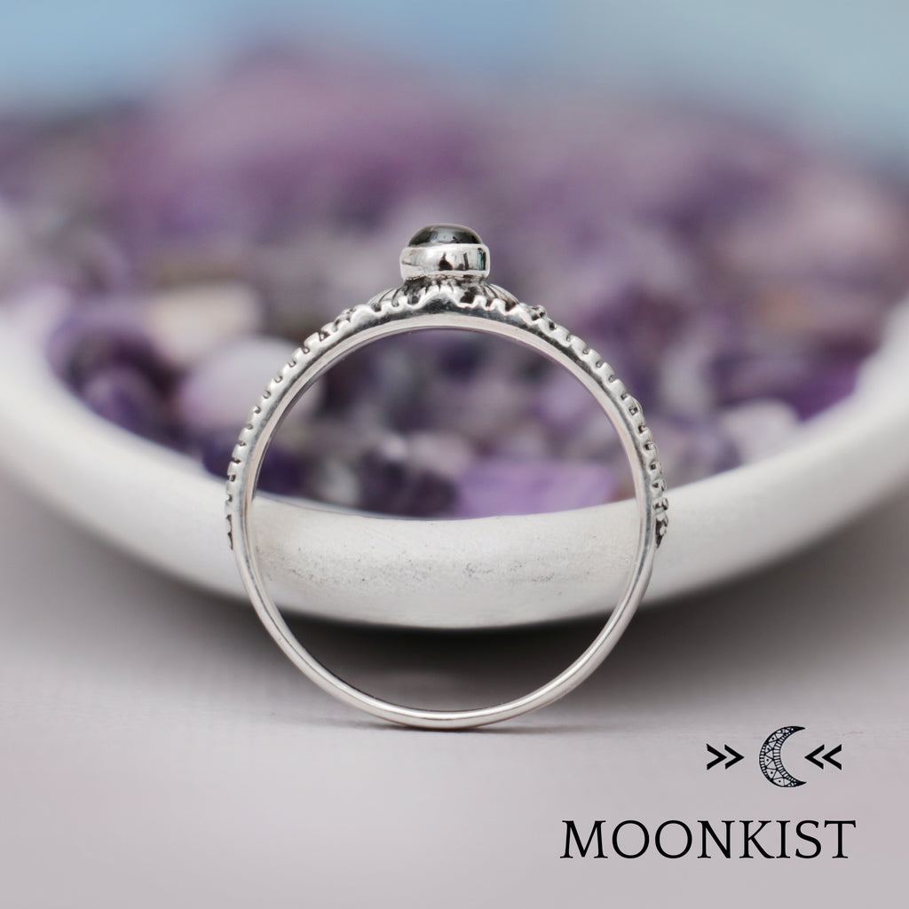 Handmade Art Deco Sterling Silver Ring| Moonkist Designs | Moonkist Designs