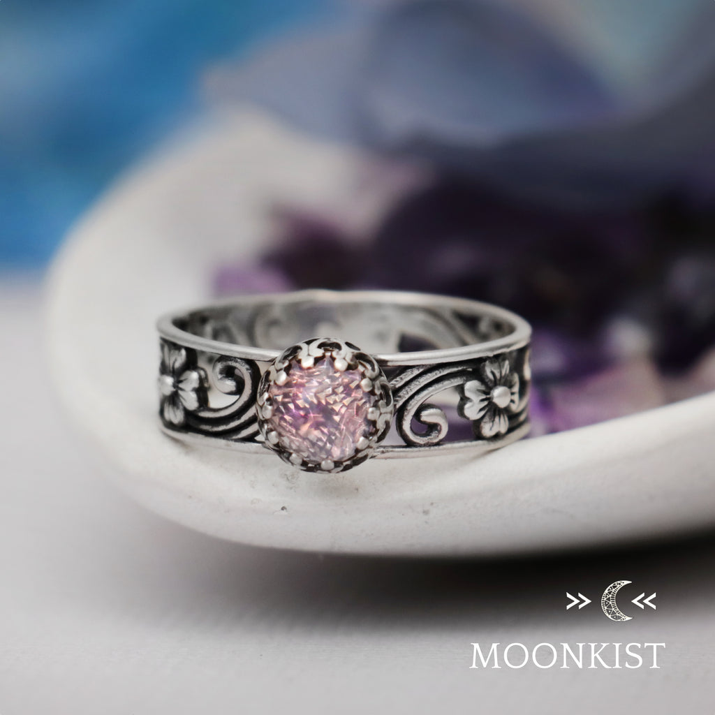 Sterling Silver Magnolia Ring  | Moonkist Designs | Moonkist Designs