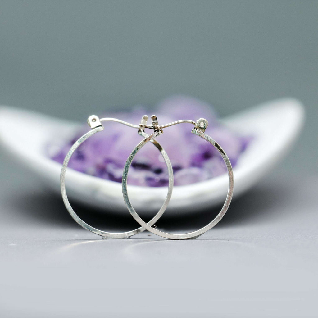 Sterling Silver Comet Hoop Earrings | Moonkist Designs